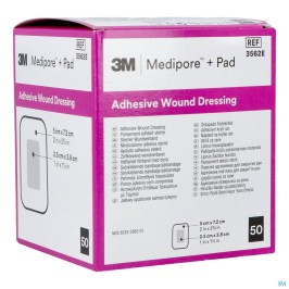 Medipore + Pad 5x7,2cm | 50pcs