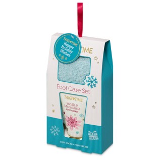 TAKE TIME XMAS Coffret Cadeau Soins des Pieds | 1 set
