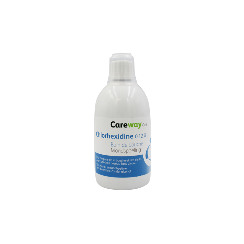 Careway oral chloorhex.mondspoeling 0,12% 500 ml | 1st